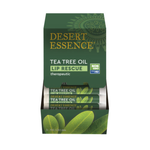 Desert Essence - DESERT ESS LIP RESCUE TEA TR