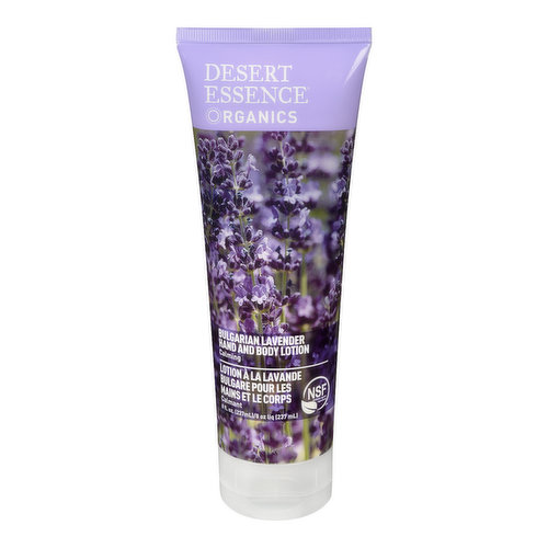 Desert Essence - Hand & Body Lotion Bulgarian Lavender