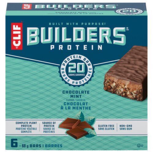 Clif - Builders Protein Bars - Chocolate Mint