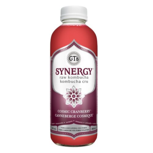 GT's - Synergy Raw Kombucha Cosmic Cranberry