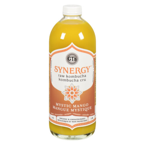 GT's - Synergy Raw Kombucha Mystic Mango