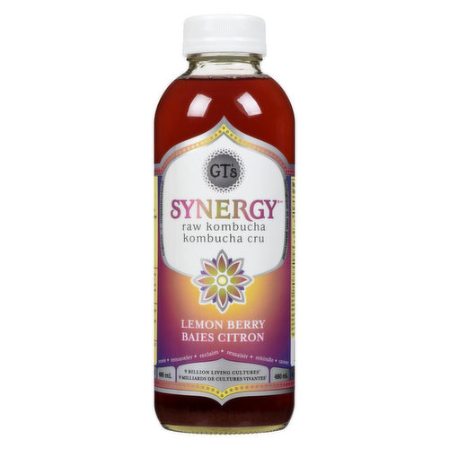 Gts - Synergy Lemon Berry Kombucha