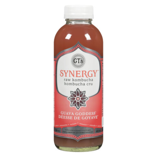 GT'S - Synergy Organic Kombucha Guava Godess