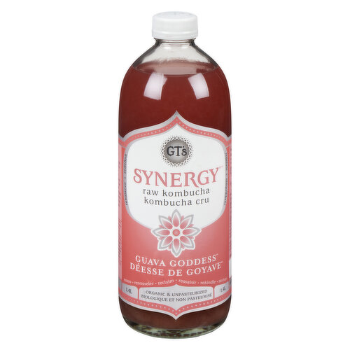 GT's - Synergy Raw Kombucha Guava Goddess