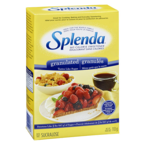 Splenda - Low Calorie Sweetener