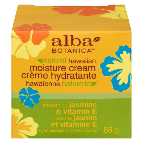 Alba Botanica - Alba Moisture Cream Jasmine & Vit E