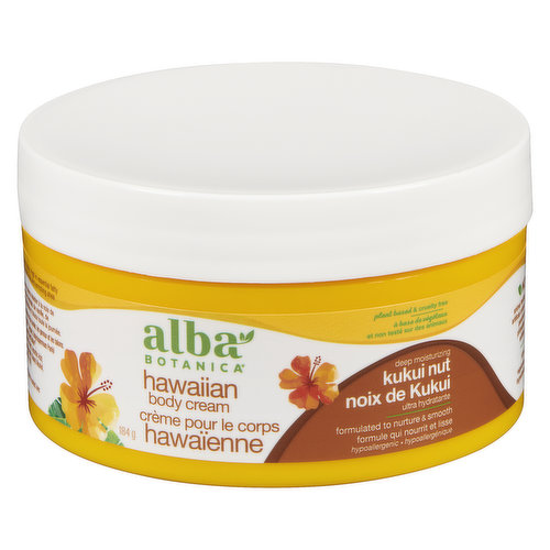 Alba - Body Cream - Kukui Nut