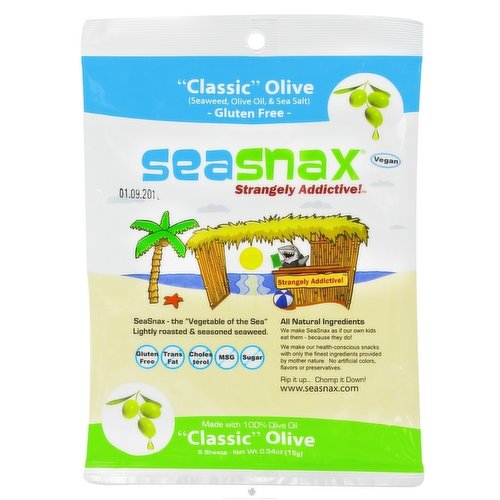 Seasnax - Seaweed Snack Original