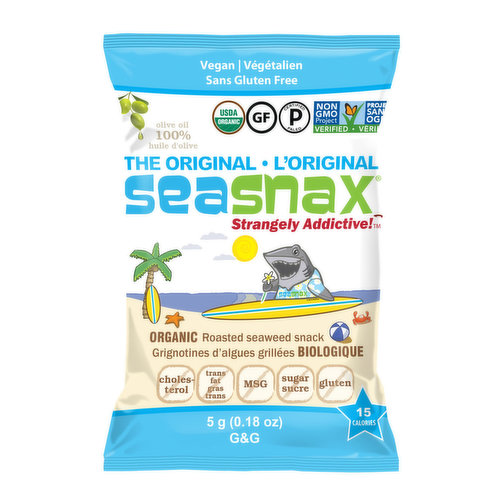 Seasnax - Seaweed Snack Original