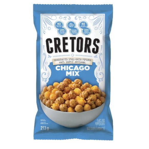 G.H. Cretors - Popped Corn Chicago Mix