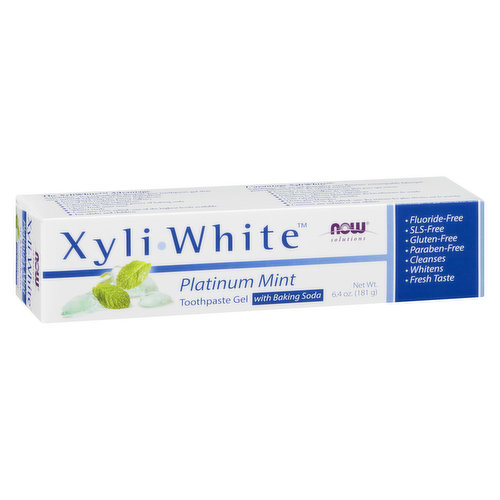 NOW - Xyliwhite Toothpaste Gel Platinum Mint