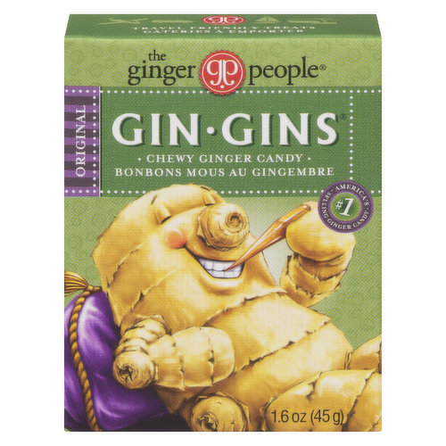 The Ginger People - Gin Gins Chewy Ginger Candy