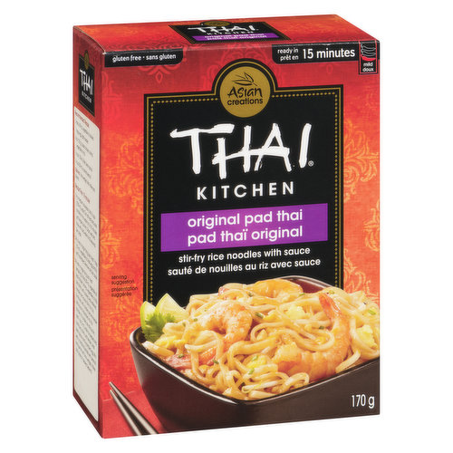 Thai Kitchen - Original Pad Thai Stir Fry Rice Noodles With Sauce