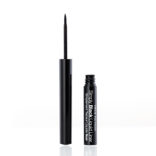 A pure black waterproof formulation and a firm, fine-tipped, nylon applicator (that's right, no brush!) for absolute precise application.