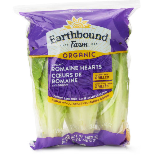 Earthbound Farm - Organic Romaine Hearts