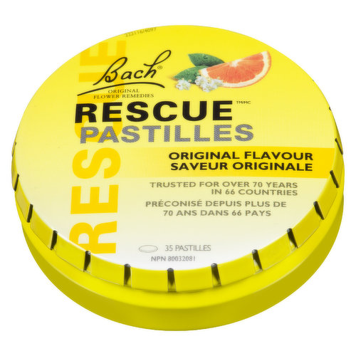 Bach - Rescue Pastilles Orange & Elderflower