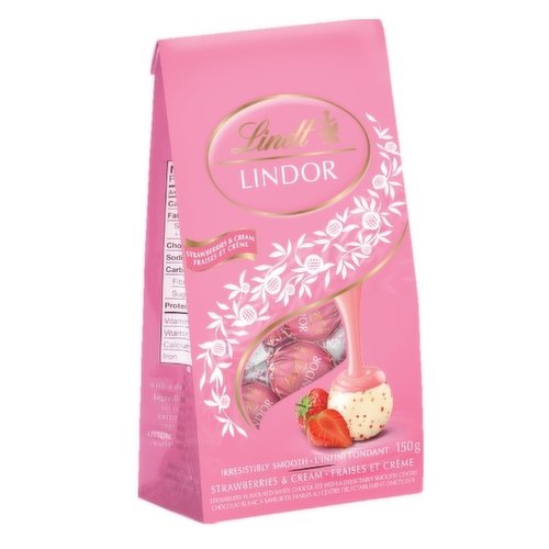 Lindt - Lindor Chocolate - Strawberry Cream