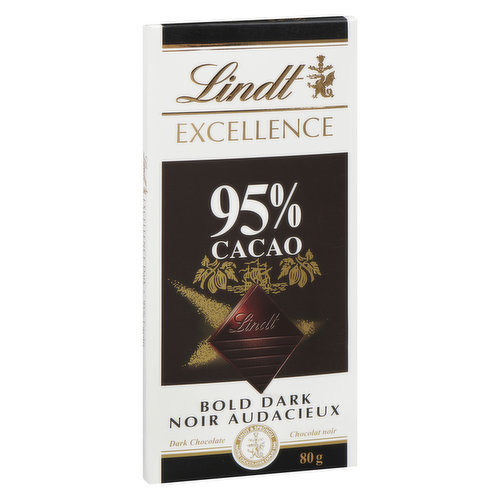 LINDT EXCELLENCE CHOCOLAT NOIR 85% CACAO 100 G