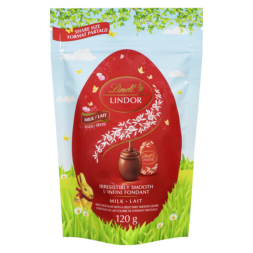 Lindt - Chocolate - Small Egg Milk Pouch