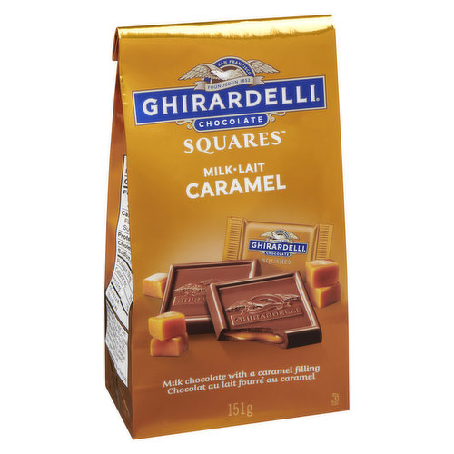 Ghirardelli - Caramel Milk Chocolate Bag