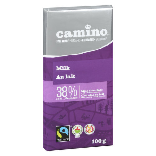 Camino - Milk Chocolate Bar