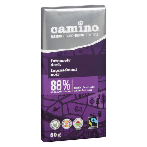 Camino - Bar Intensely Dark 88% Dark Chocolate