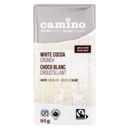 Camino - White Chocolate Bar White Cocoa Crunch