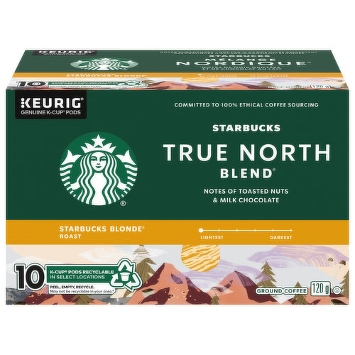 Forty years of coffee-roasting expertise inspired our master roasters to perfect STARBUCKS Blonde roast  a lighter, gentler take on the STARBUCKS Roast. RFlavorful without being overly bold. Designed for use with the KEURIG Single Cup Brewing System to provide a premium brewed coffee experience in less than a minute  without the mess.