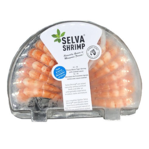 Selva - Shrimp Ring Cooked Peeled Tail On