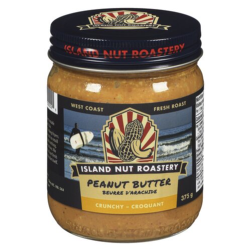 Island Nut Roastery - Crunchy Peanut Butter