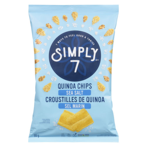 Simply 7 - Quinoa Chips - Sea Salt
