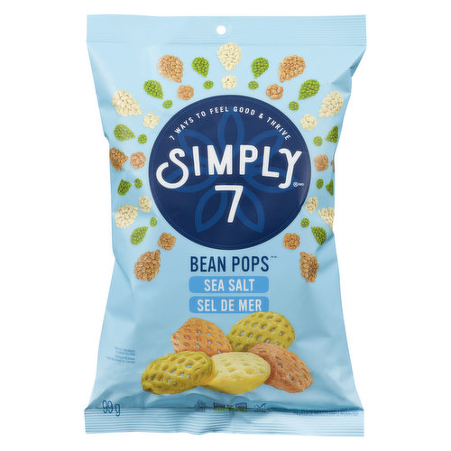 Simply 7 - Bean Pops Sea Salt