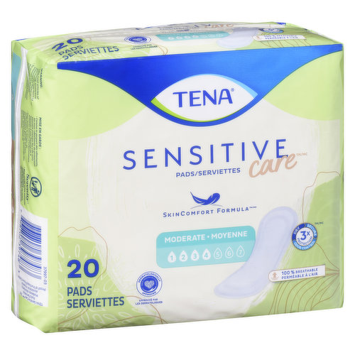 Tena - Intimates Pads - Moderate Regular Length