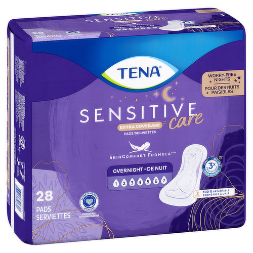 Tena Incontinence Underwear for Overnight, Unisex, Xlarge, 10 Count :  : Health & Personal Care