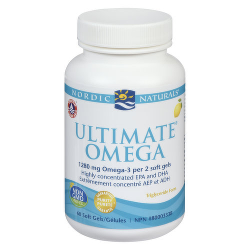 Nordic Naturals - Ultimate Omega Lemon