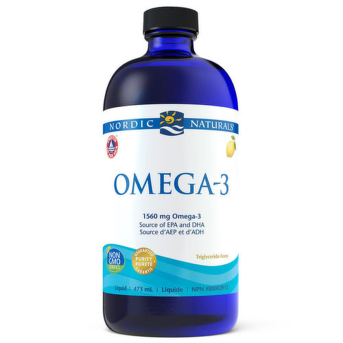 Nordic Naturals - Omega-3 Fish Oil Lemon