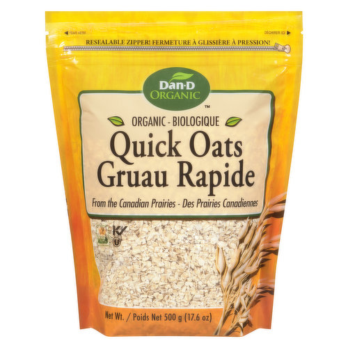Dan-D Pak - Organic Quick Oats