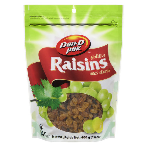 Dan D pak - Golden Jumbo Raisins