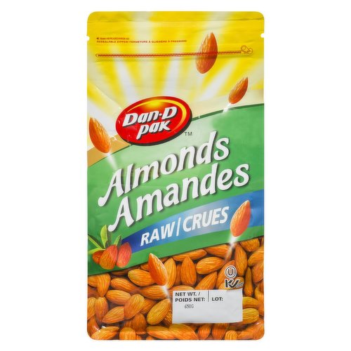 Dan-D Pak - Almonds Raw Whole