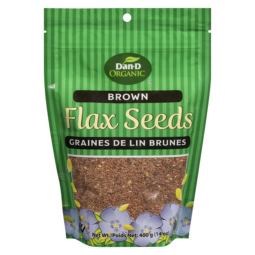 Dan-D Pak - Organic Brown Flax Seeds