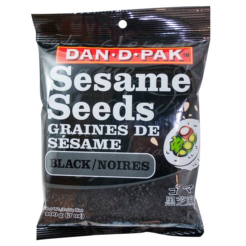 Dan-D Pak - Black Sesame Seeds Raw