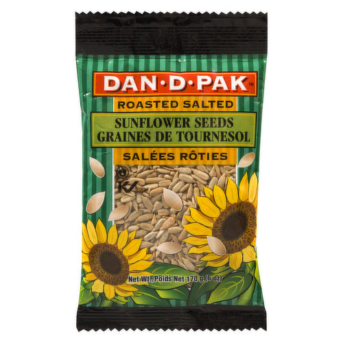 Dan-D Pak - Roasted Sunflower Seeds Salted