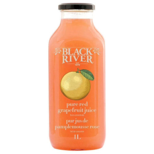They've sourced the most amazing red grapefruit juice from the southern US. This sweet, tangy juice will give you a full days worth of vitamin C. There is no sugar or preservatives added. Some separation is normal, shake well & enjoy! Made with 2 simple ingredients:water & concentrated grapefruit juice.