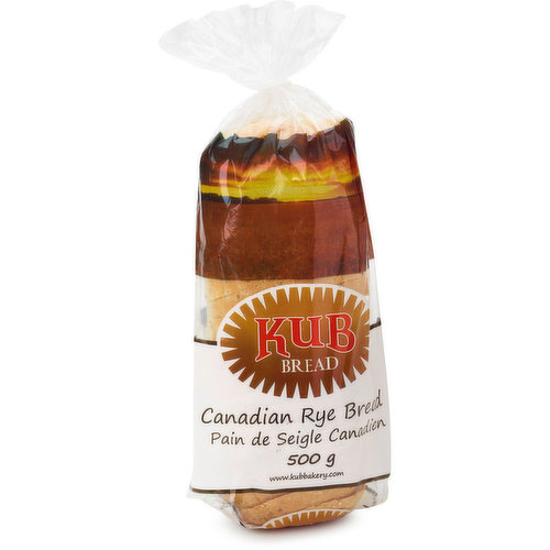 A light flavored Canadian rye bread great for sandwiches, toast ,or just great by itself.