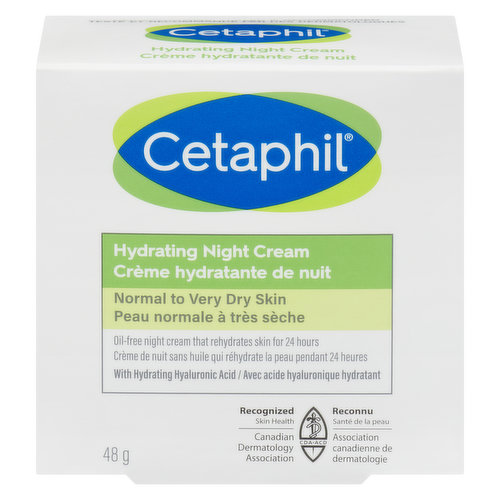 Cetaphil - Face Hydrating Night Cream - Normal To Dry Skin