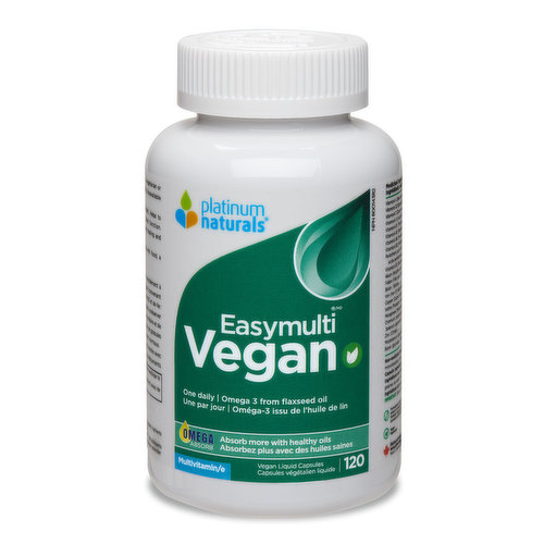 Platinum Naturals - Easymulti Vegan Multivitamin