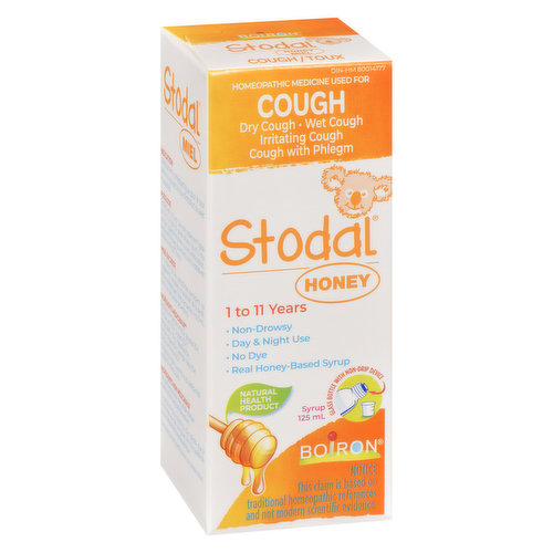 Boiron - Stodal Children's Cough Syrup