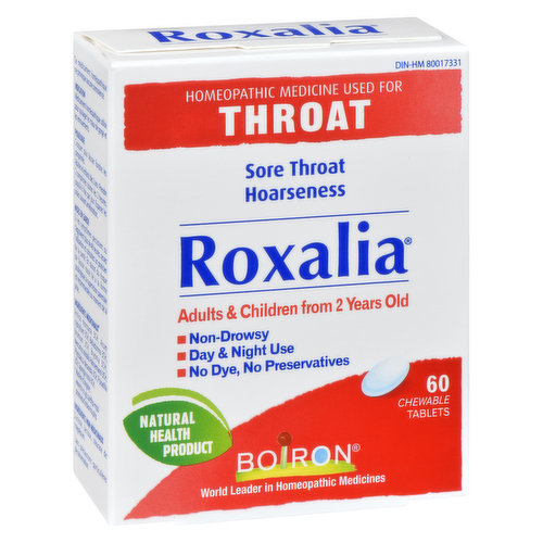 Boiron - Roxalia Sore Throat