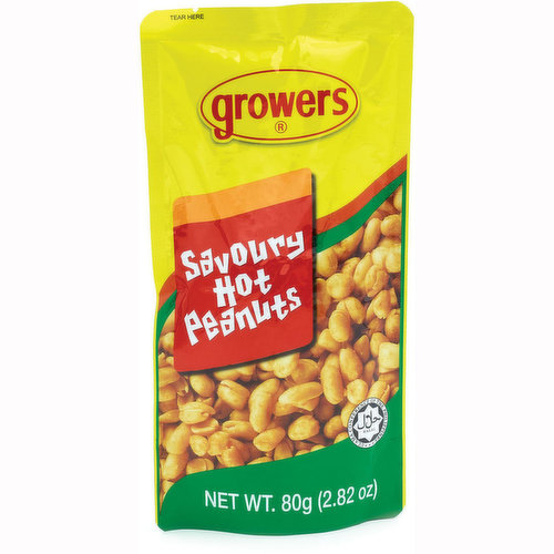 Growers - Savoury Hot Peanuts - Save-On-Foods