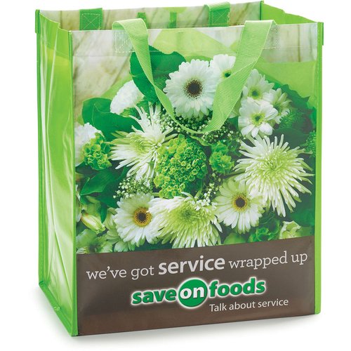 Fit all your groceries in our spacious reusable bag.